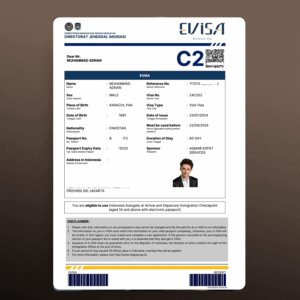 C2 Indonesia Single Entry Business Visa-60 Days